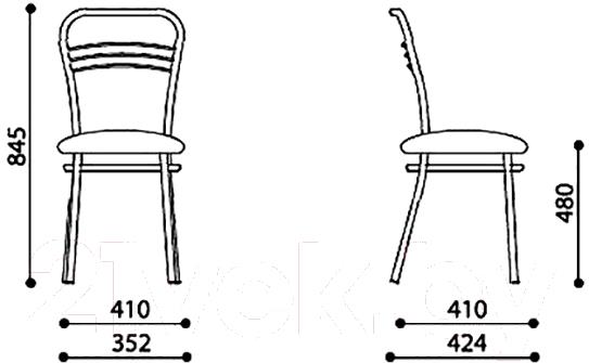 

Стул Nowy Styl Argento Chrome (EV-11), Argento Chrome (EV-11)
