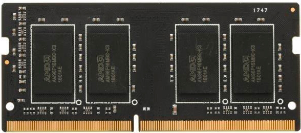 

Оперативная память AMD 16GB Radeon DDR4 2666 SO DIMM R7 [R7416G2606S2S-U], Оперативная память AMD Radeon R7 16GB DDR4 SODIMM PC4-21300 (R7416G2606S2S-U)