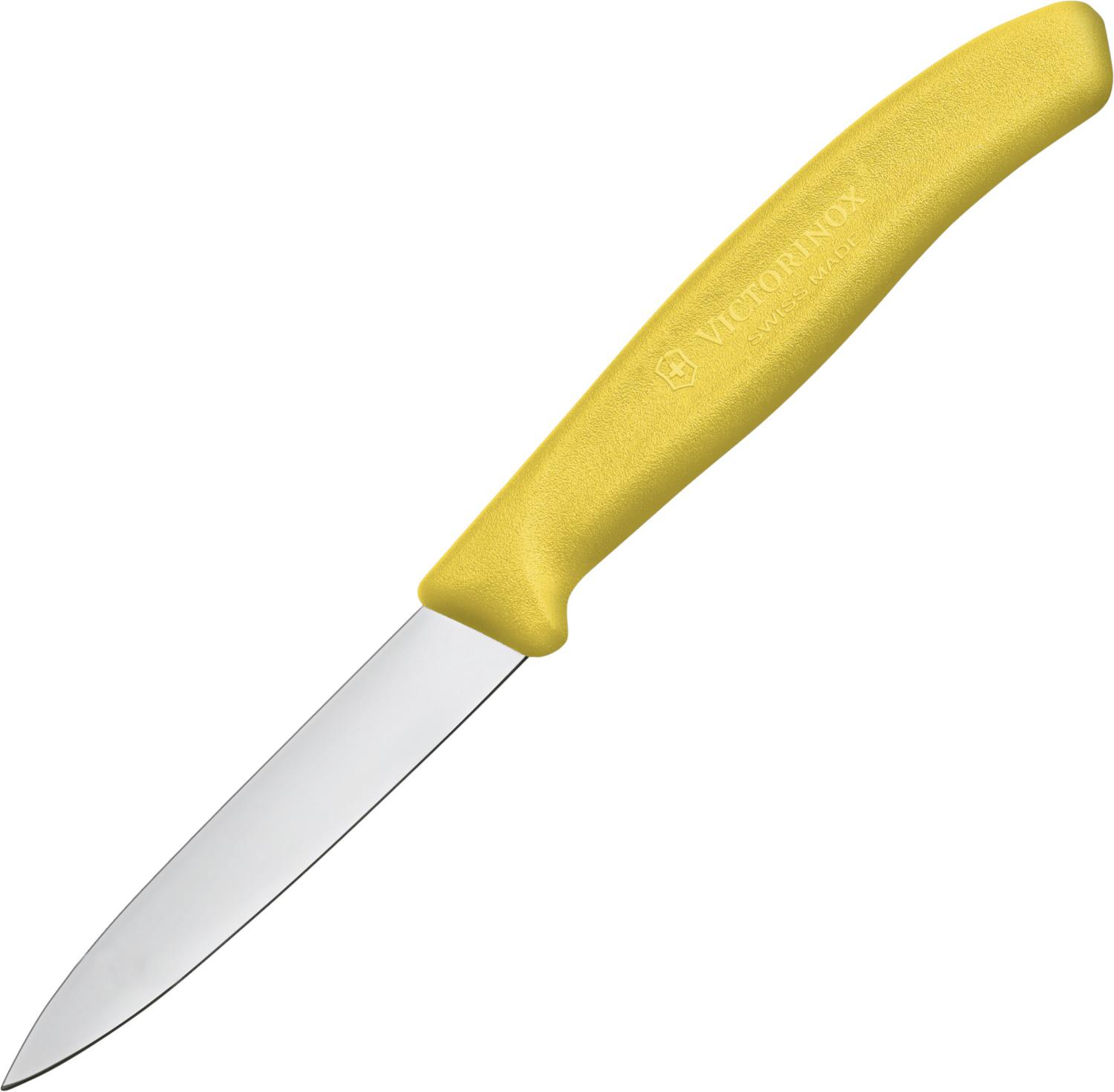 

Кухонный нож Victorinox Swiss Classic для чистки овощей и фруктов 80мм желтый [6.7606.L118], Swiss Classic для чистки овощей и фруктов 80мм