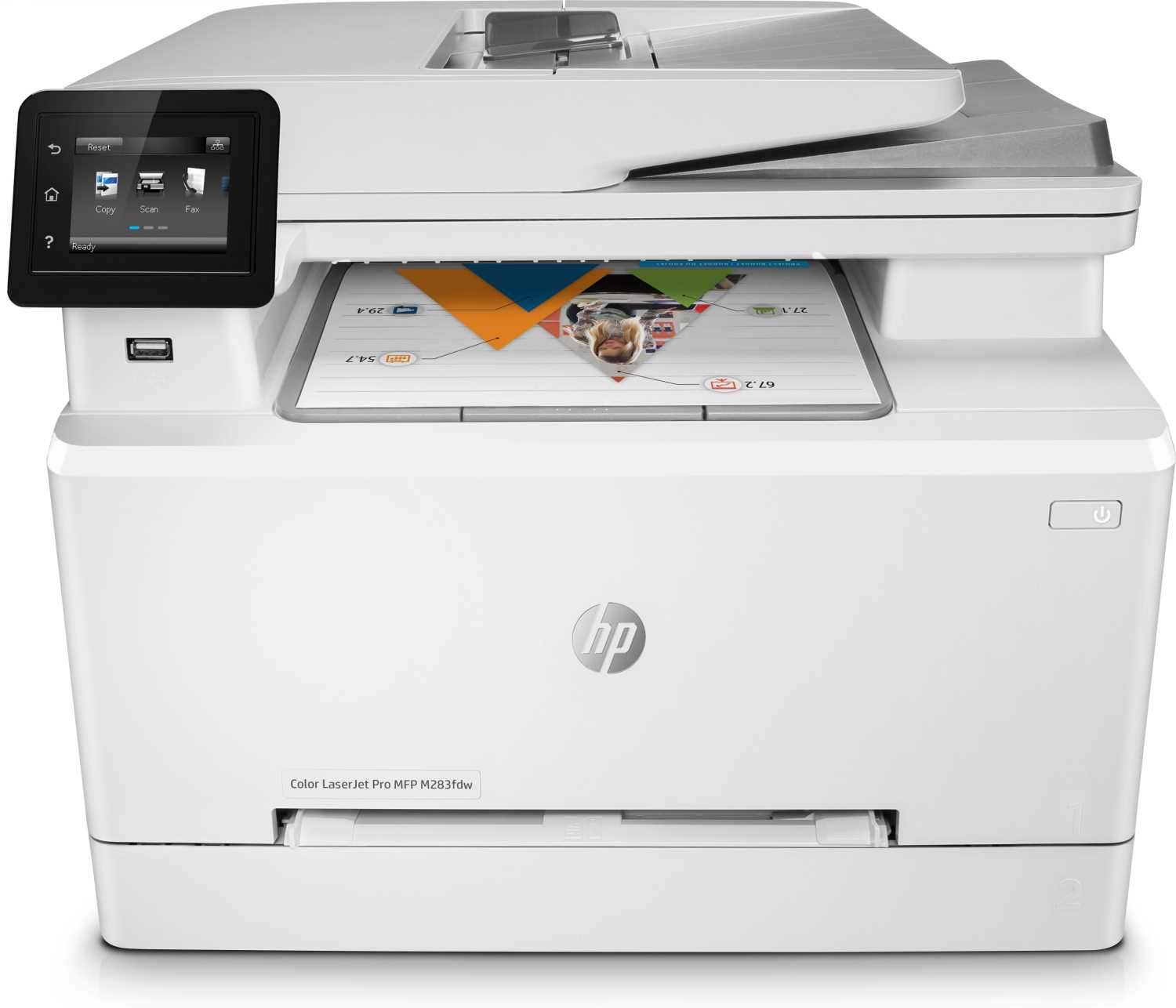 

Принтер и МФУ HP Color LaserJet Pro MFP M283fdw Prntr, МФУ HP Color LaserJet Pro MFP M283fdw Prntr 7KW75A#B19
