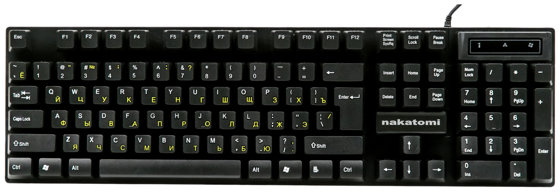 

Клавиатура Nakatomi KN-06U, KN-06U