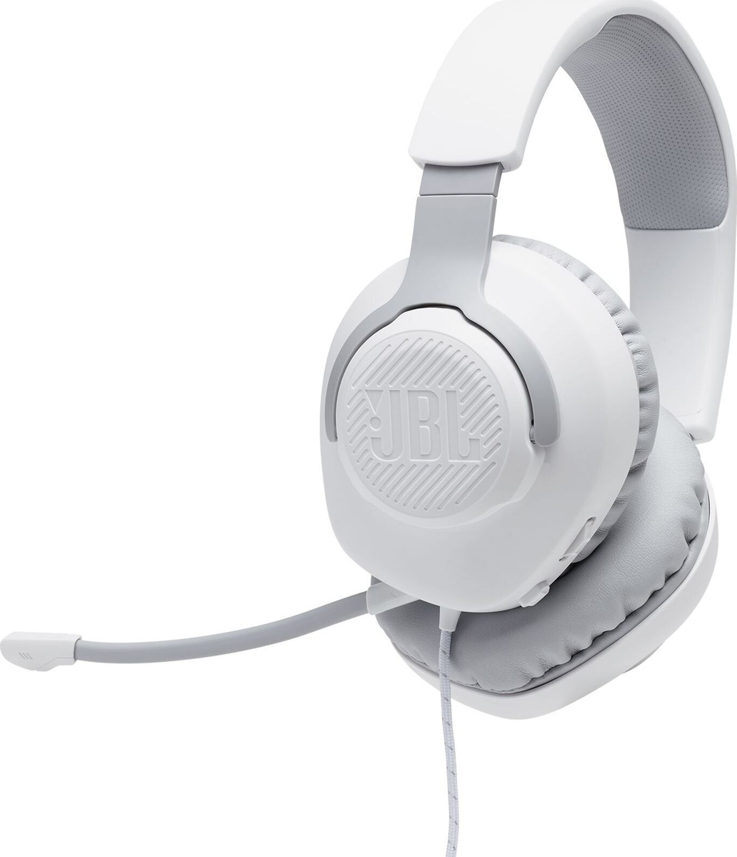 

Наушники JBL 100 белый [JBLQUANTUM100WHT], Наушники JBL Quantum 100 (белый)