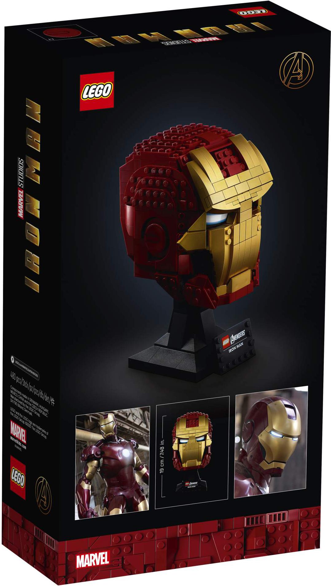 

Конструктор LEGO Шлем Железного Человека [76165], Шлем Железного Человека