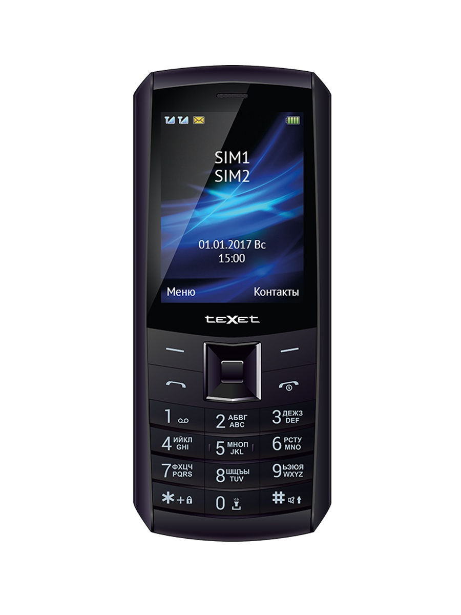 

Мобильный телефон TeXet TM-D328 (черный), TM-D328 Black