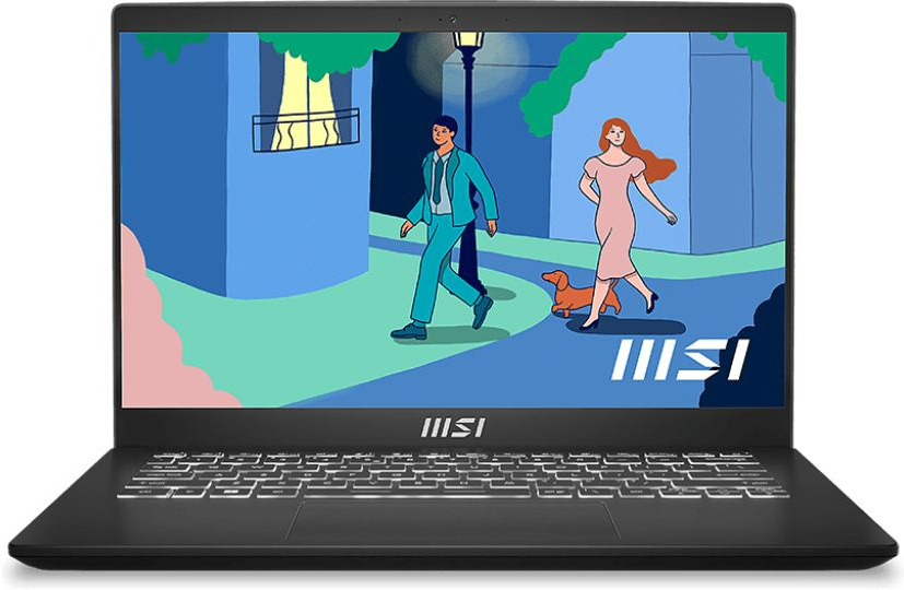 

Ноутбук MSI Modern 14 C5M-011XRU Ryzen 5 черный (9S7-14JK12-011)