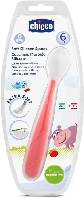 

Ложка силиконовая CHICCO Nursery оранжевый (00006828710000)