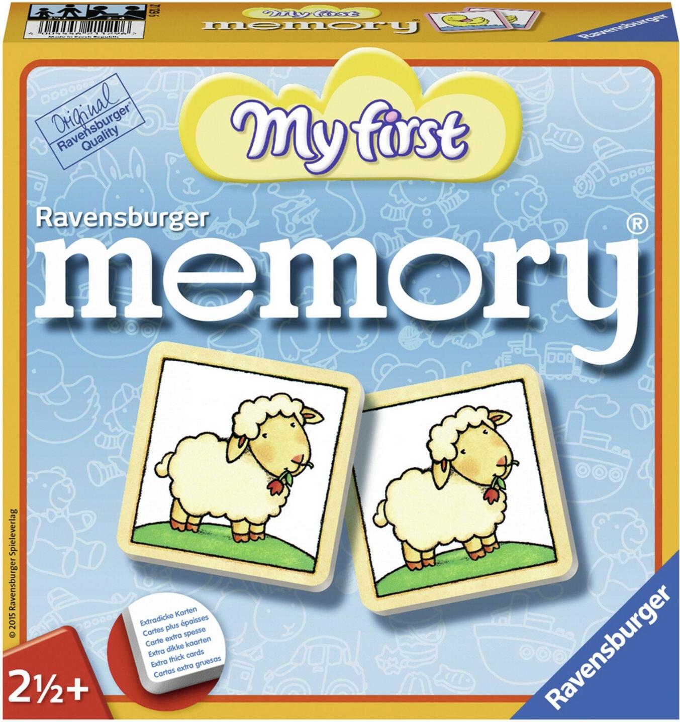 

Настольная игра Ravensburger Первый мемори [21129], Первый мемори