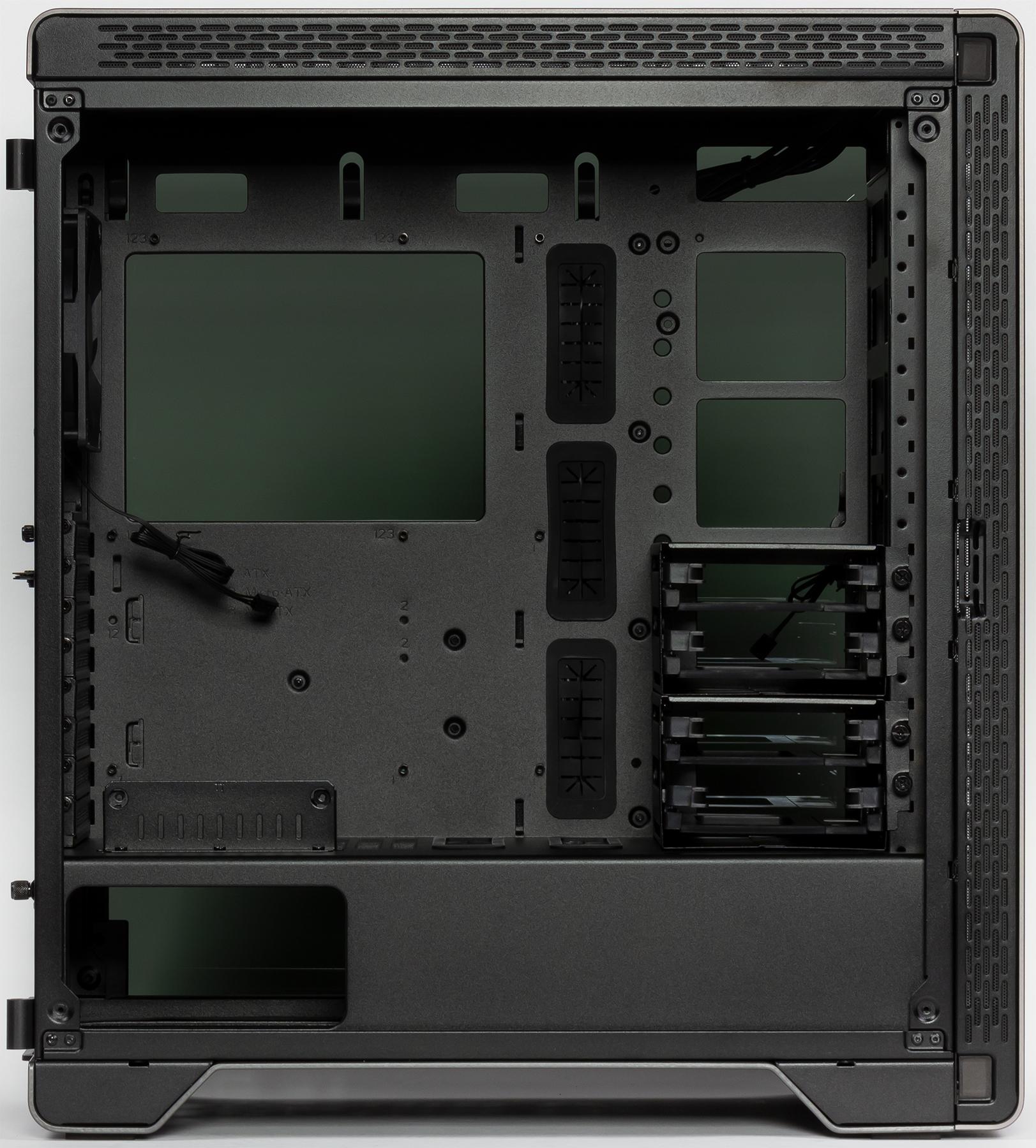 

Корпус Thermaltake A500 TG без БП серый/черный, A500 TG без БП