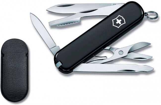 

Туристический нож Victorinox Executive 10 функций 74 мм черный [0.6603.3], Туристический нож Victorinox Executive 10 функций 74 мм 0.6603.3 черный