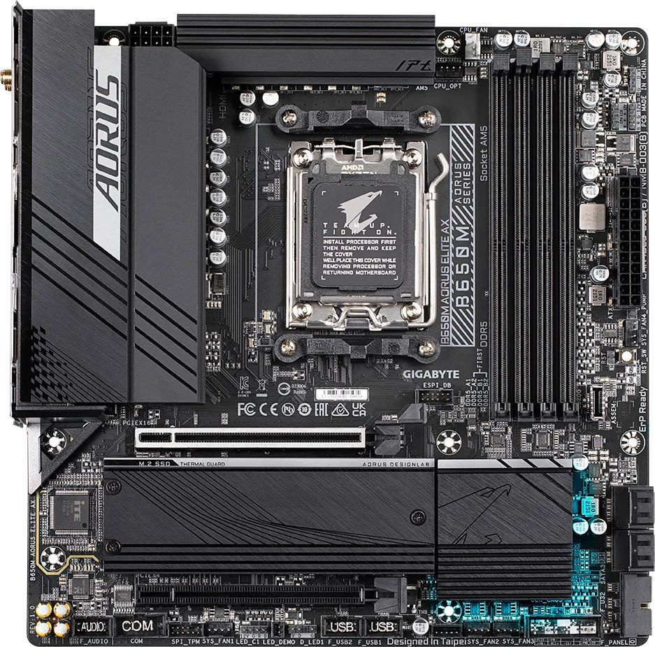 

Материнская плата GigaByte B650M AORUS ELITE AX