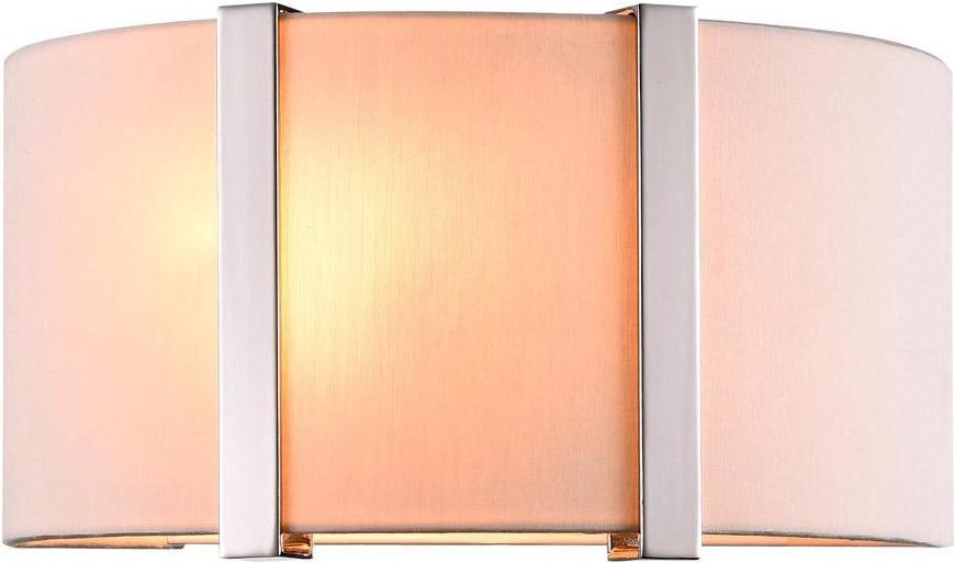 

Бра NEWPORT L29*H15*Sp14 cm G9 2*60W Nickel Crystal clear Shade beige [31302/A], Бра NEWPORT L29*H15*Sp14 cm G9 2*60W 31302/A Nickel Crystal clear Shade beige