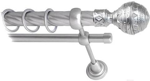 

Карниз Lm Decor Ампир 161 2р витой 3м сатин, Ампир 161 2р витой 16мм 3.0м