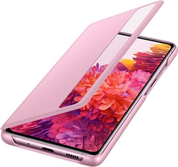 

Чехол для телефона Samsung Smart Clear View Cover для S20 Fan Lavender [EF-ZG780CVEGRU], Smart Clear View Cover для S20 Fan