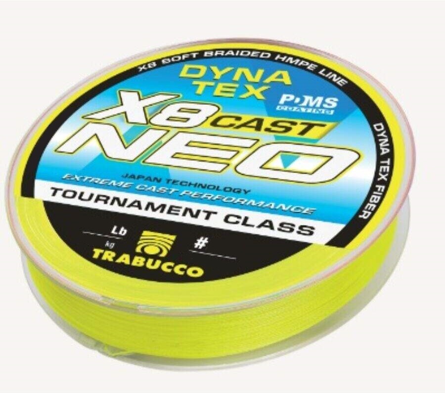 

Леска плетеная Trabucco Dyna-Tex X8 Neo Cast 150 м 0,18 (054-14-118)