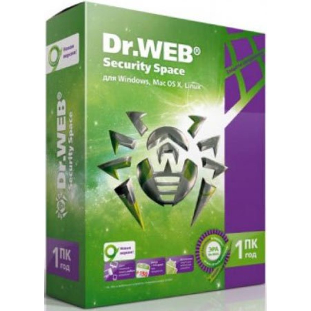 

Антивирус Dr.Web Security Space [BHW-B-12M-1-A3], Security Space
