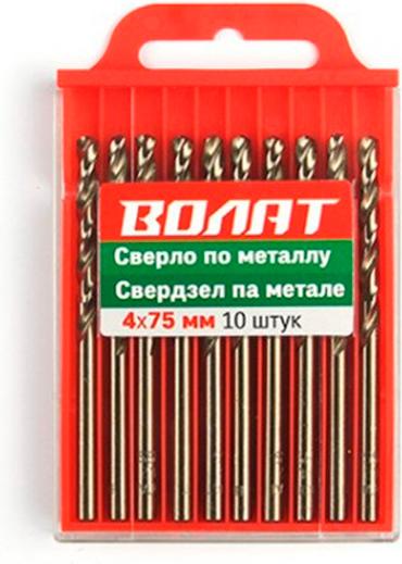

Сверло Волат по металлу ц/х 4.0х43х75 мм HSS 10шт [85040-075], Сверло Волат по металлу ц/х 4.0х43х75 мм HSS 10шт 85040-075