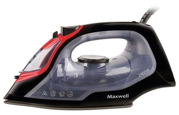 Maxwell MW-3034 BK - фото Утюг Maxwell MW-3034 BK