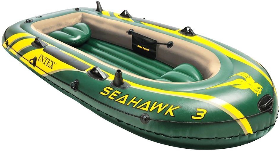 

Надувная лодка Intex Seahawk 3 Set (до 360кг) 295х137х43см + весла/насос [68380NP], Seahawk 3 Set (до 360кг) 295х137х43см + весла/насос