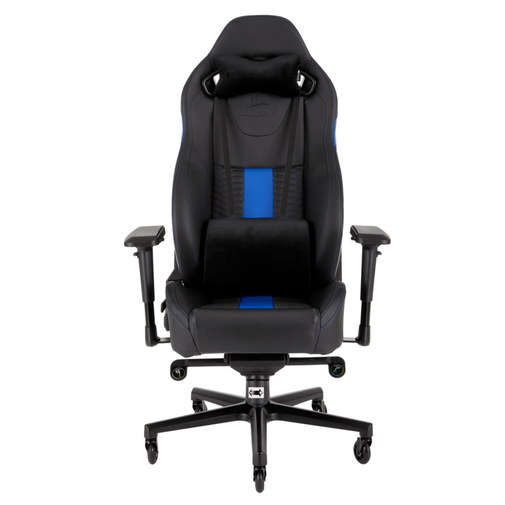 

Офисное кресло Corsair Gaming T2 ROAD WARRIOR Black/Blue [CF-9010009-WW], Gaming T2 ROAD WARRIOR