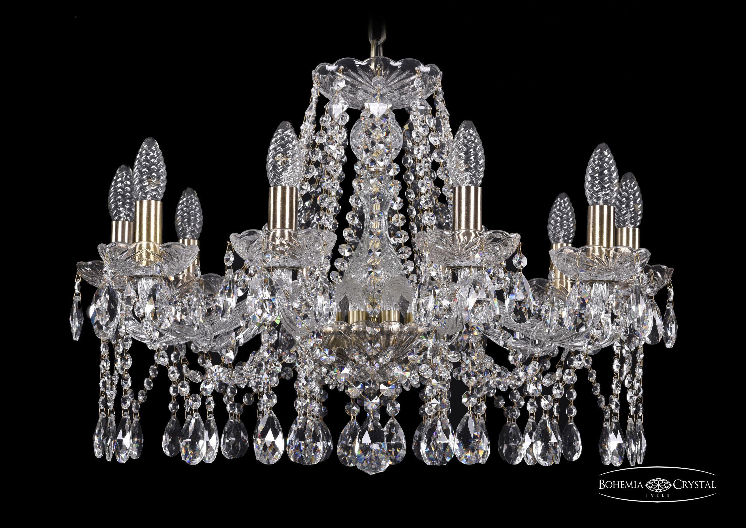 

Подвесная люстра Bohemia Ivele Crystal 1413/10/220/Pa