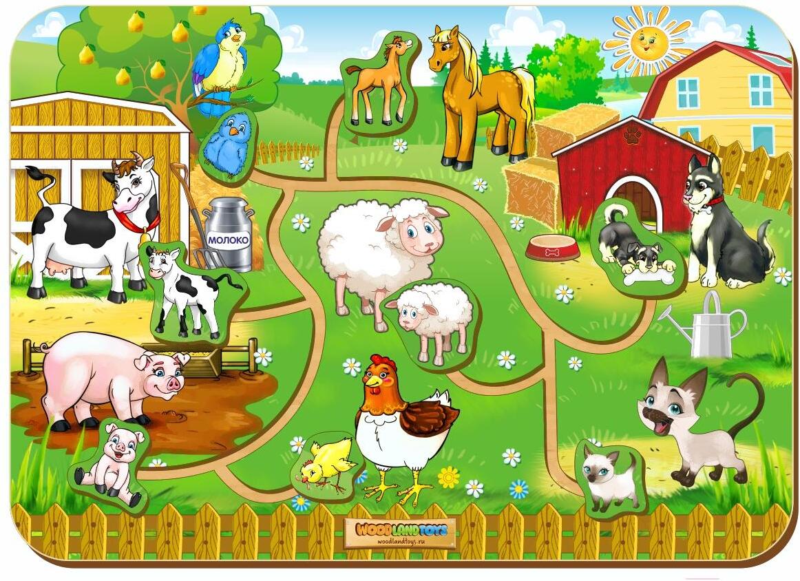 

Игровой набор Woodland Лабиринт Пара. Животные (114101)