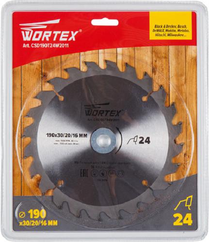

Диск пильный Wortex 210х30 мм 24 зуб. по дереву [CSD210T24W0003], 210х30 мм 24 зуб. по дереву