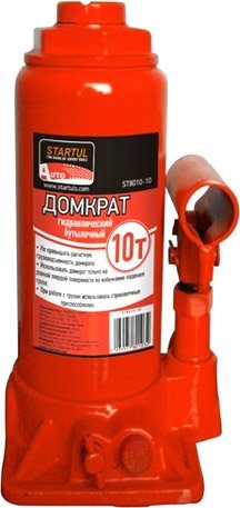 Startul Auto ST8011-10 10т. - фото Бутылочный домкрат Startul Auto ST8011-10 10т.