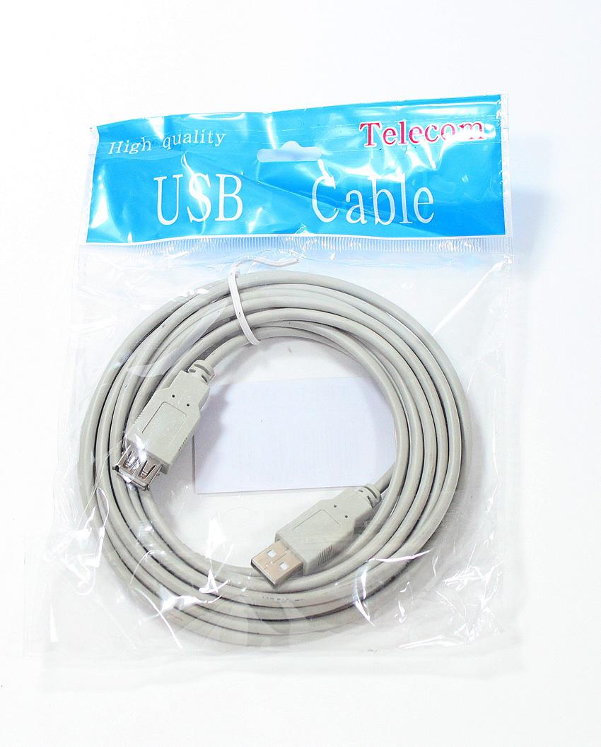 

Кабель USB2.0 Telecom TC6936-5MO-GY, TC6936-5MO-GY