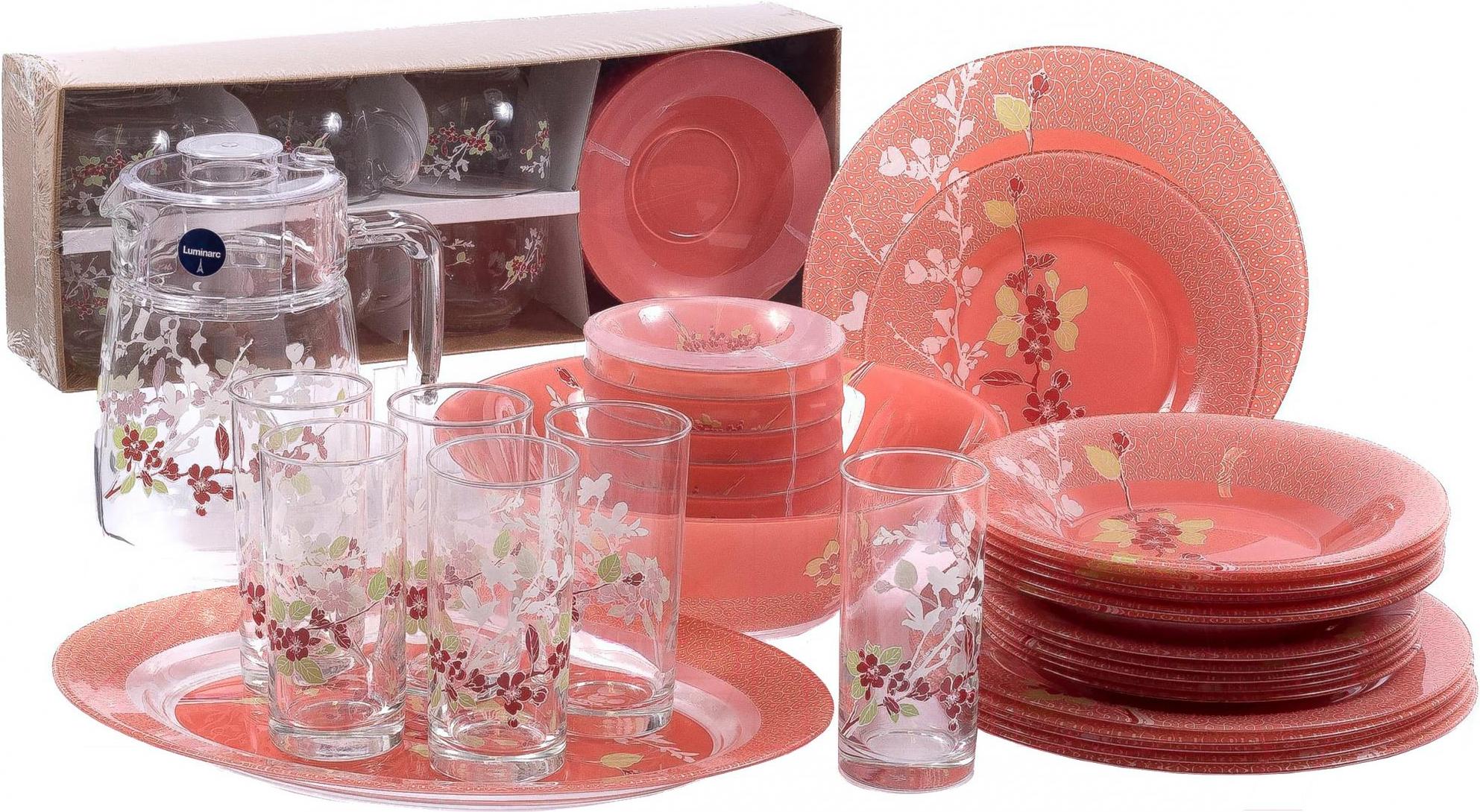 

Набор столовой посуды Luminarc Japanese Pink [N6260], Japanese Pink
