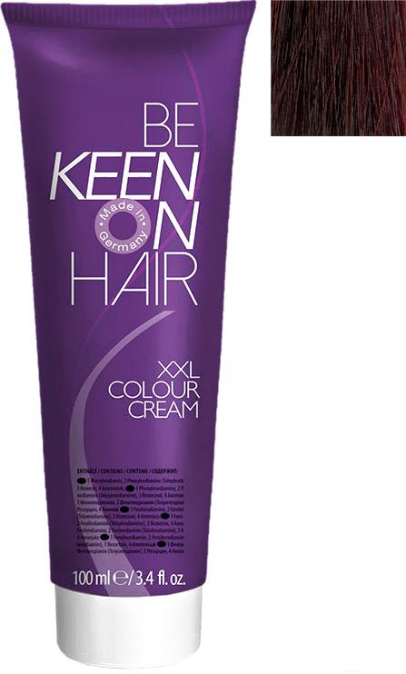 

Крем-краска для волос KEEN Colour Cream 6.65 (бордо), Крем-краска Colour Cream 6.65