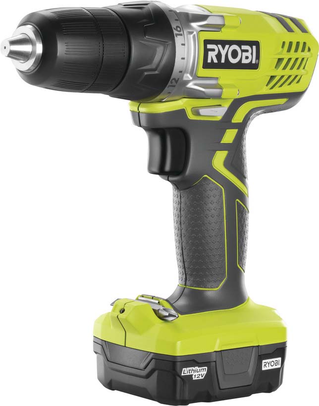 

Дрель-шуруповерт Ryobi R12SD-L13G, R12SD-L13G