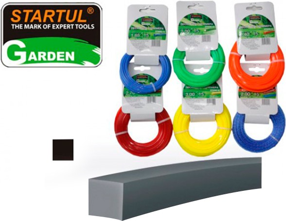 

Леска Startul ф 2.4 х 15 м квадратное сечение Garden [ST6056-24], Startul Леска ф 2.4 х 15 м квадратное сечение Garden ST6056-24