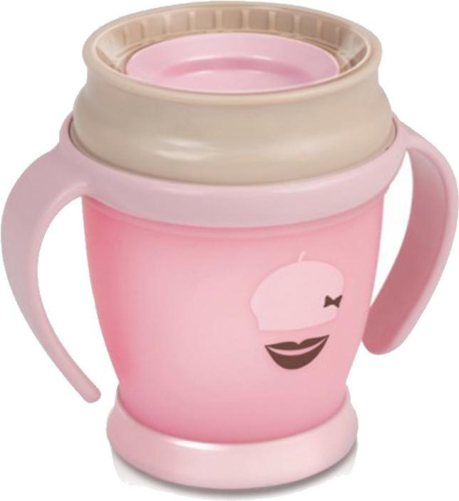 

Поильник Lovi 1/583new 360° Retro baby 210мл розовый, 1/583new 360° Retro baby 210мл
