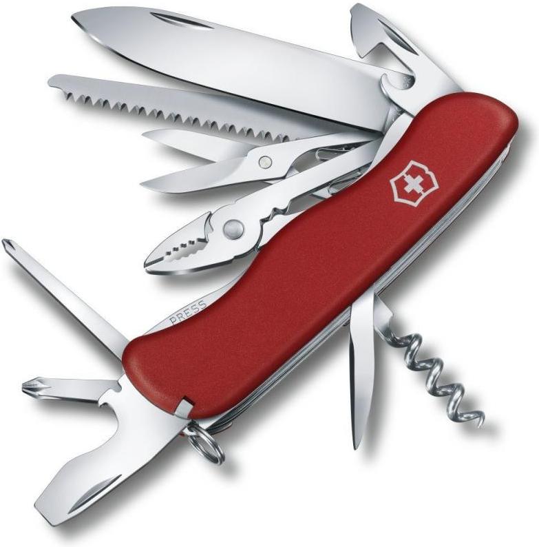 

Туристический нож Victorinox Hercules 18 функций красный [0.8543], Hercules 18 функций