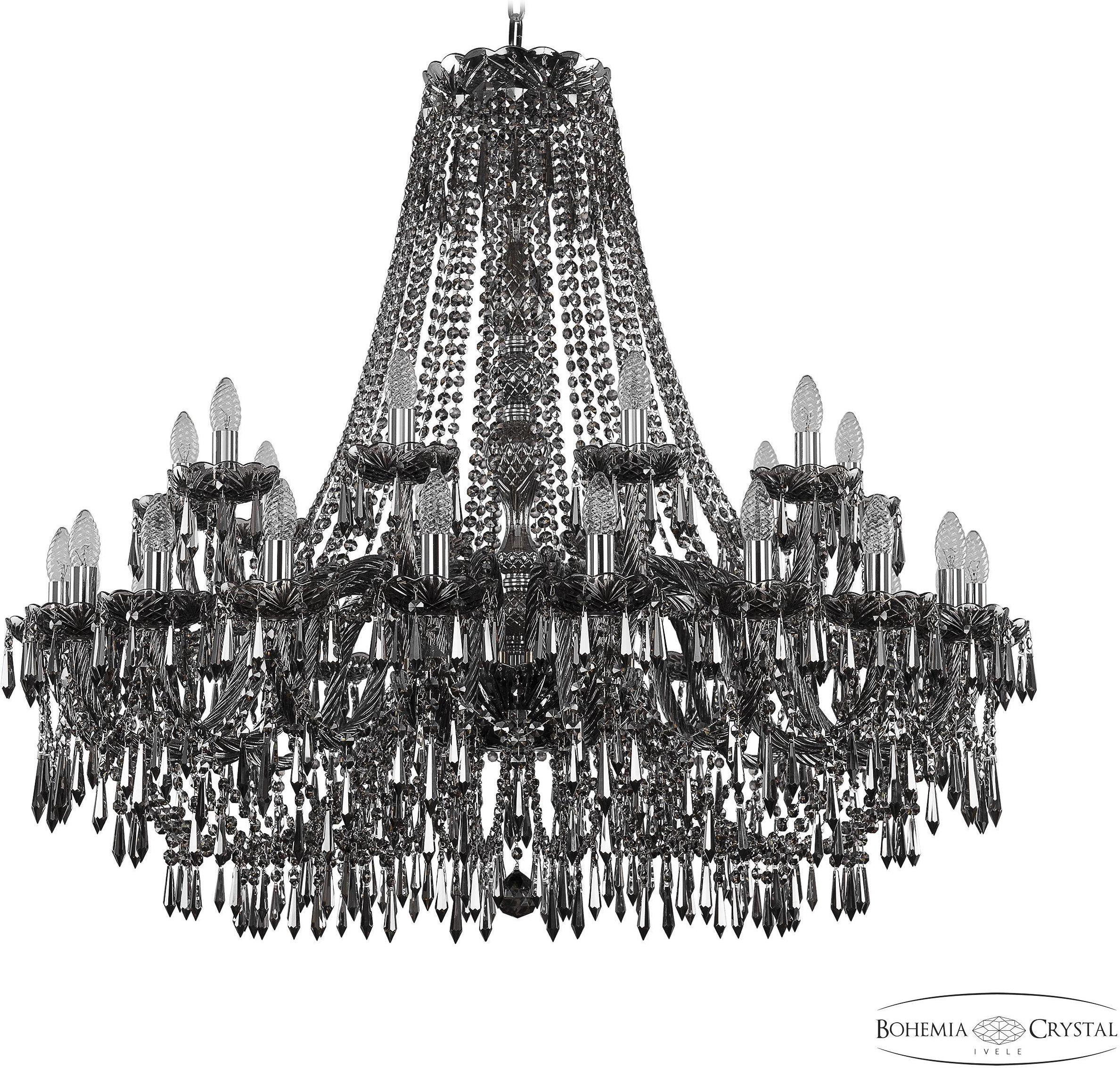 

Подвесная люстра Bohemia Ivele Crystal 1403/20+10/400 Ni M781