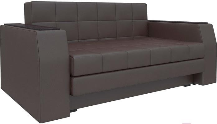 

Диван Mebelico Атлант мини 58 экокожа коричневый