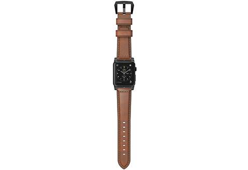 

Сменный ремешок Nomad Traditional Strap для Watch 44mm/42mm Black Hardware/Rustic Brown [NM1A4RBT00], Traditional Strap для Watch 44mm/42mm