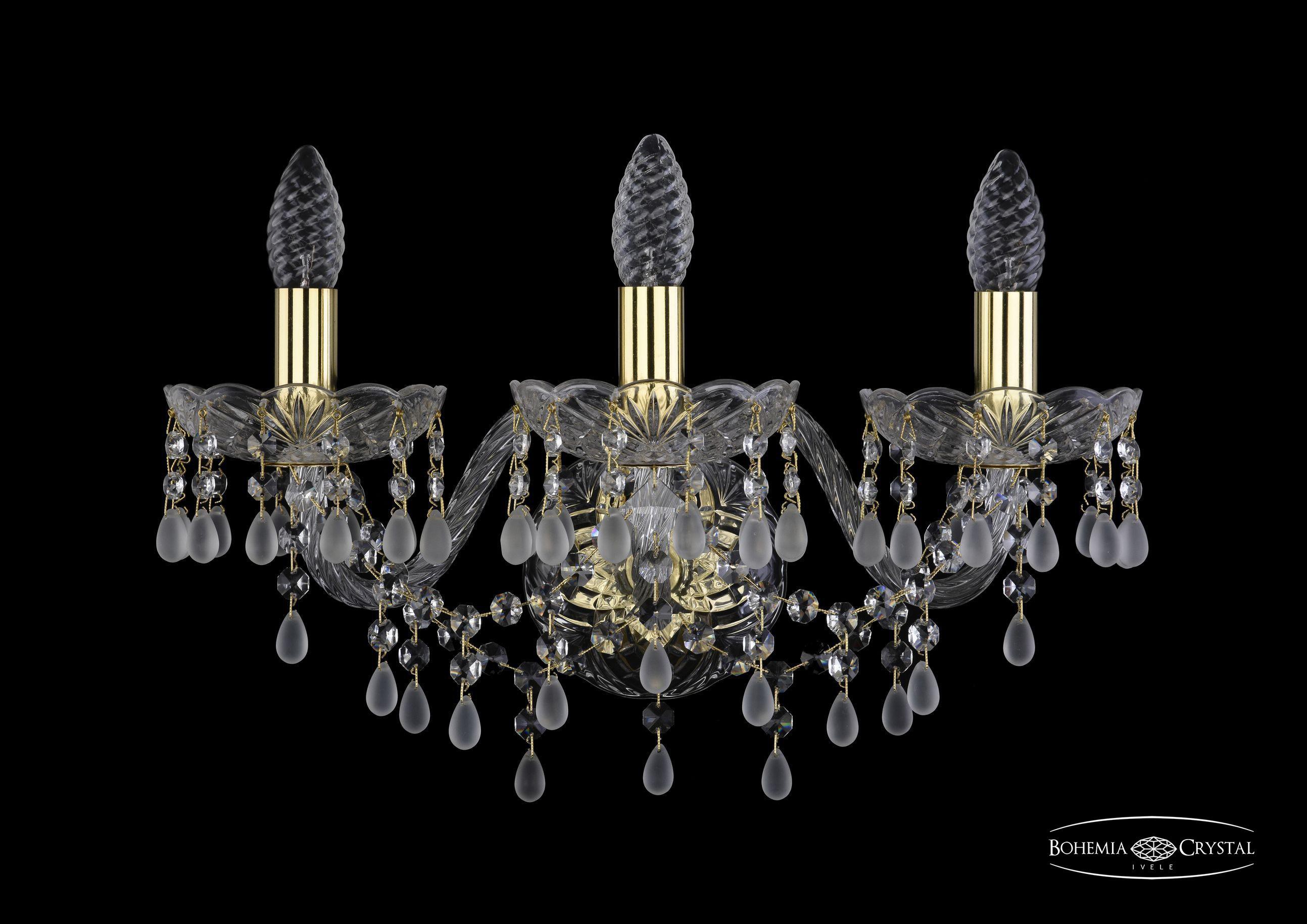 

Подвесная люстра Bohemia Ivele Crystal 1410B/3/160/XL/G/V0300, Бра Bohemia Ivele Crystal 1410B/3/160/XL/G/V0300