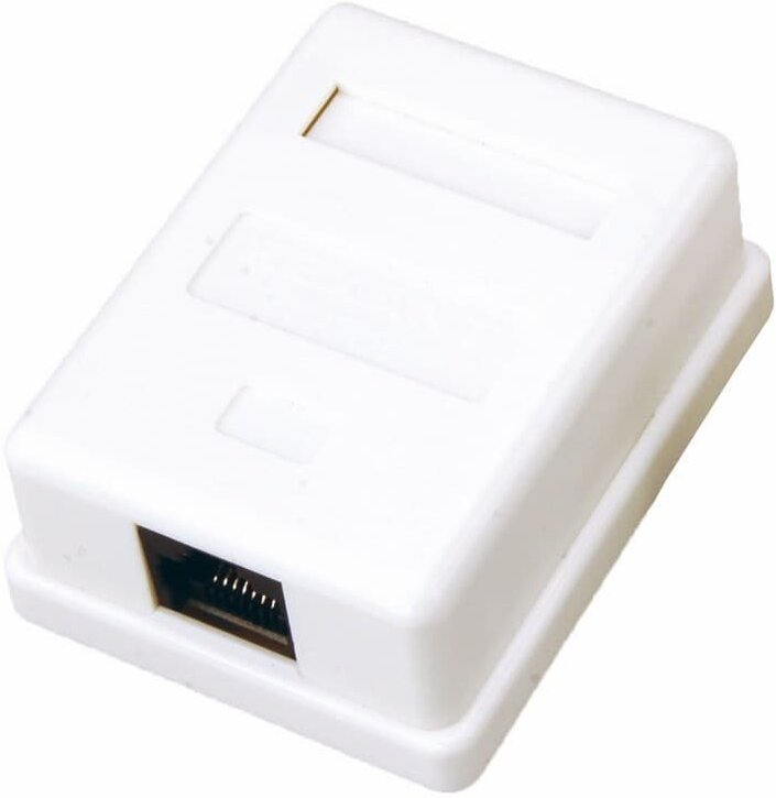 

Розетка компьютерная Rexant 03-0121, Розетка компьютерная, 1хRJ-45, Rexant, 8р-8с, cat.5e