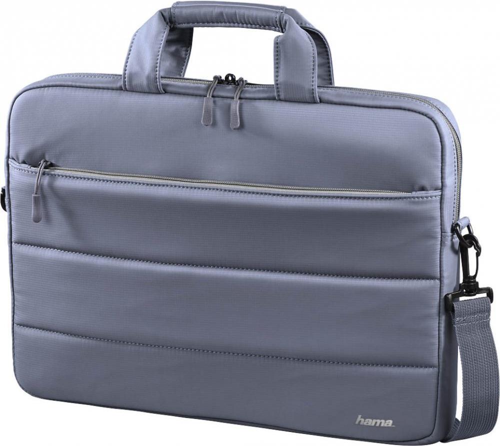 

Сумка для ноутбука Hama Toronto 13.3 Grey/Blue [00101850], Toronto 13.3