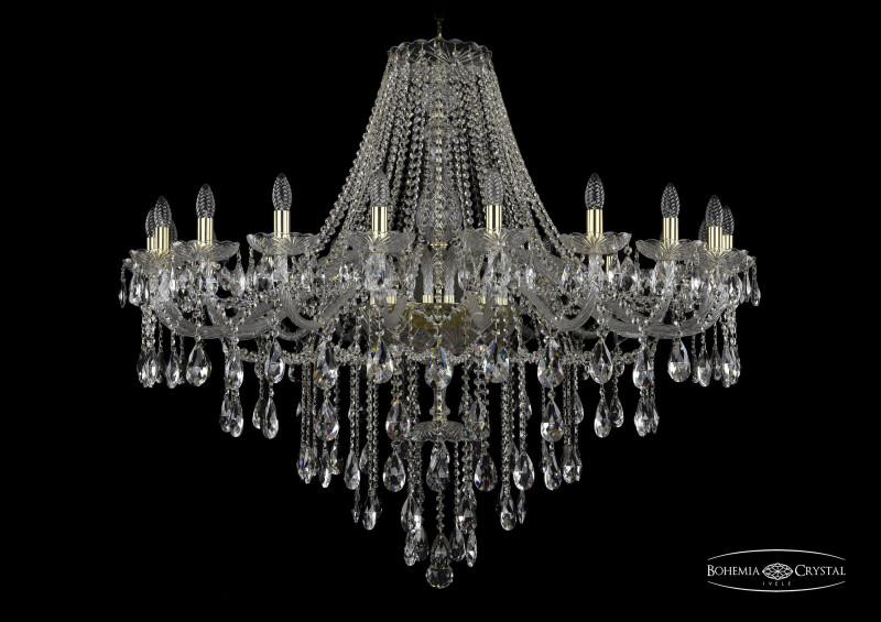 

Подвесная люстра Bohemia Ivele Crystal 1415/20/460/G