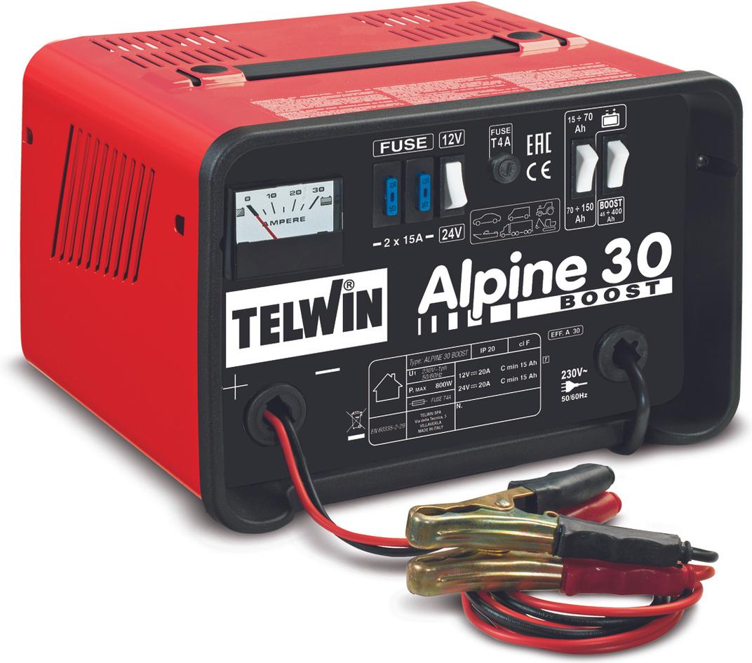 

Зарядное устройство для аккумулятора Telwin Alpine 30 Boost, Alpine 30 Boost