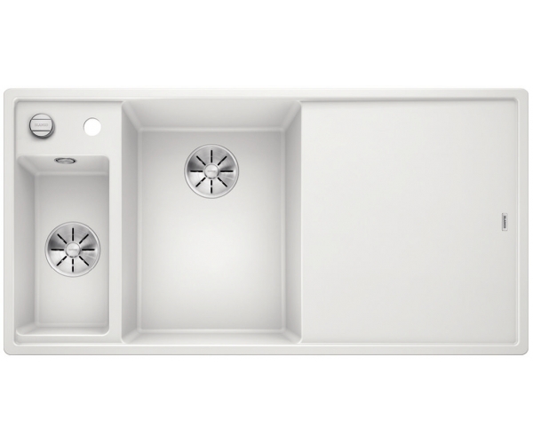 

Кухонная мойка Blanco из силгр. AXIA III 6 S чаша слева, разделочный столик ясень белый [524647], из силгр. AXIA III 6 S чаша слева, разделочный столик ясень