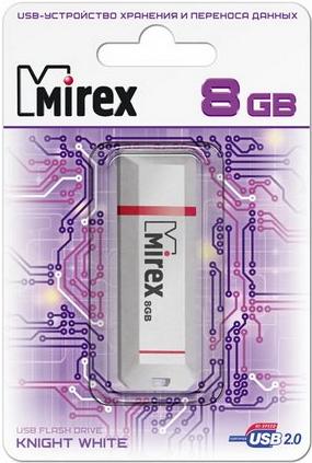 

USB Flash Mirex KNIGHT WHITE 8GB (13600-FMUKWH08), Usb flash Mirex KNIGHT 8GB 13600-FMUKWH08 White