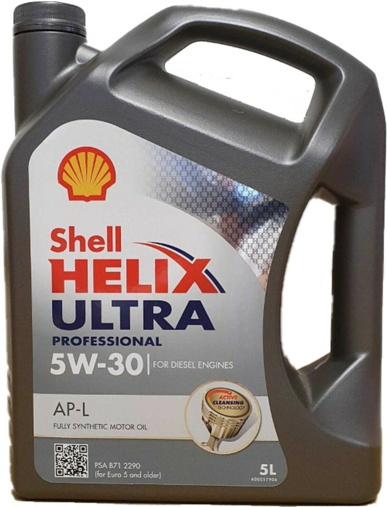 

Моторное масло Shell Helix Ultra Professional AP-L 5W-30 5л (550046293)