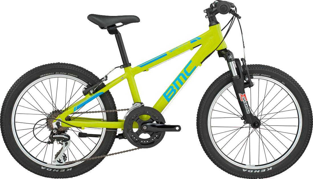 

Велосипед детский BMC Sportelite SE 20'' Acera 2019 лайм/синий, Sportelite SE20 Acera 2019 детский
