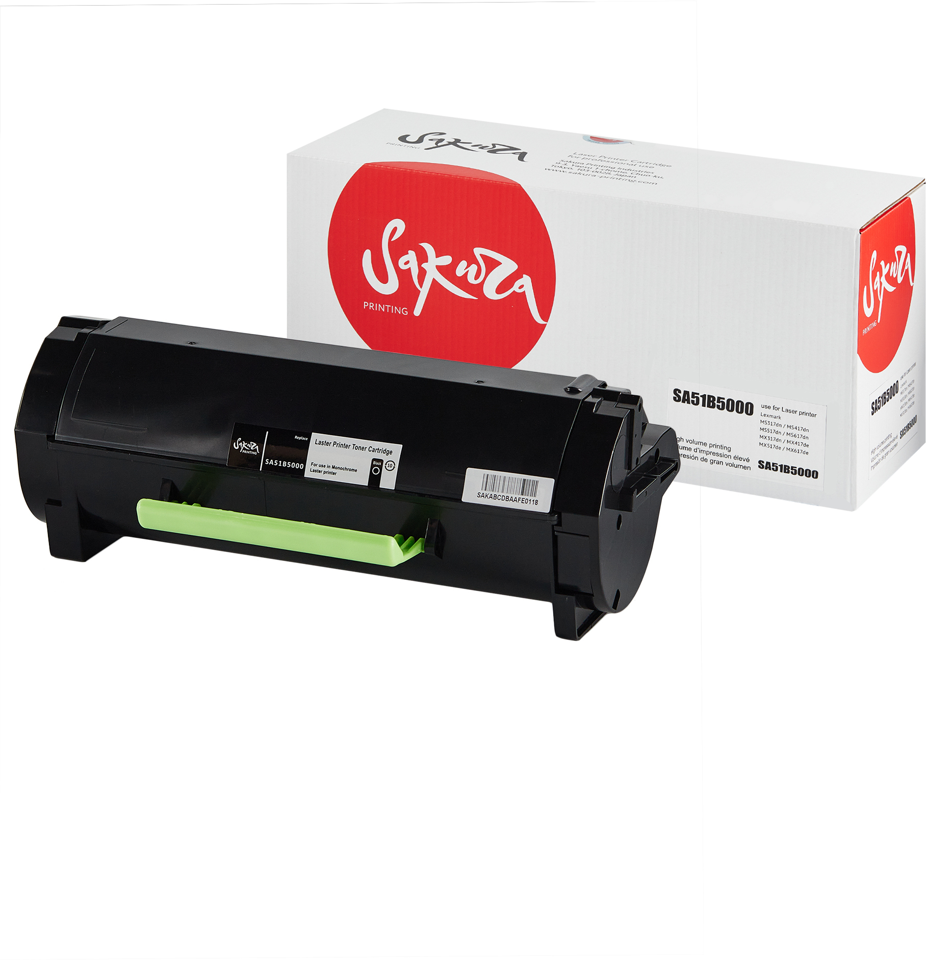 

Картридж Sakura Printing 51B5000 (SA51B5000)