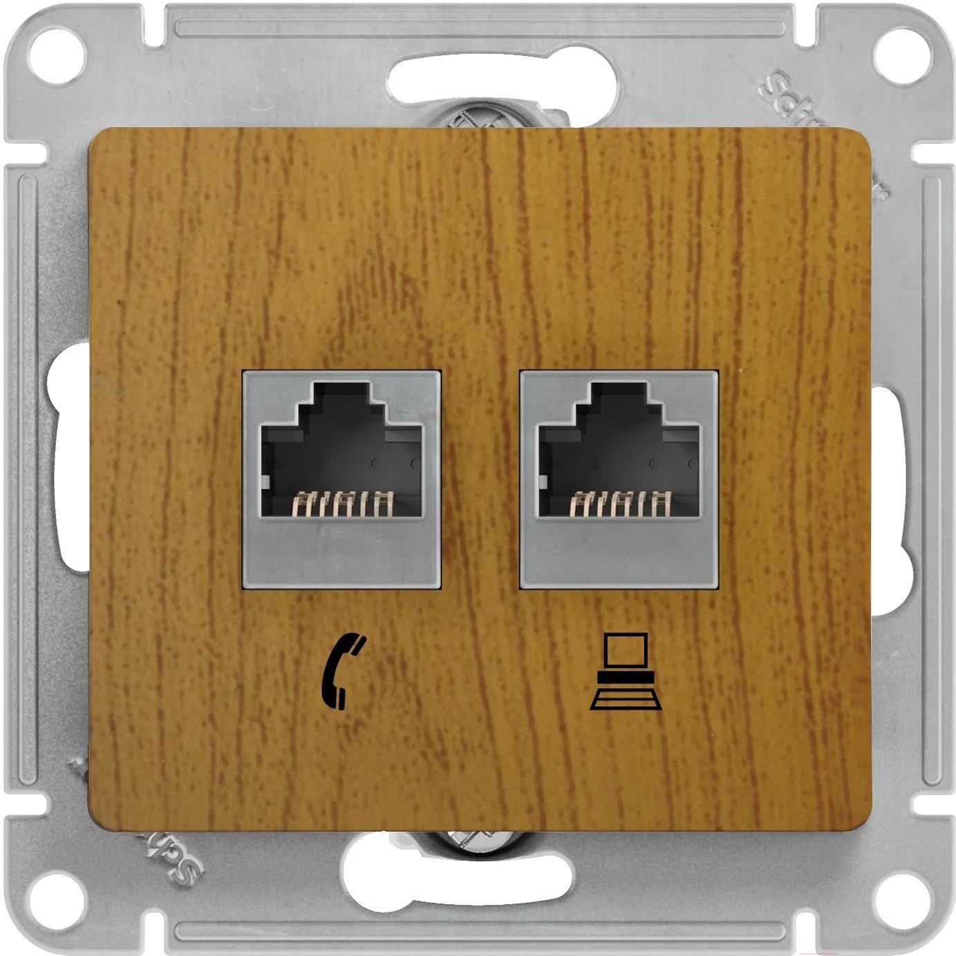 

Розетка Schneider Electric Glossa GSL000585
