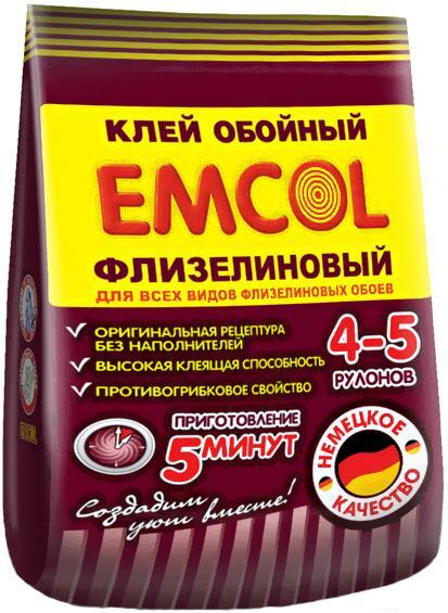 

Клей Emcol Флизелиновый 200г, Клей для обоев Emcol 200г флизелиновый