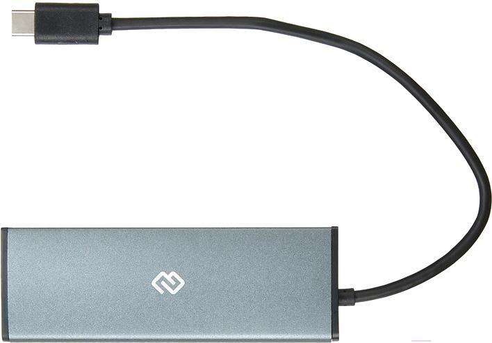 

Кабель, адаптер, разветвитель Digma HUB-4U3.0-UC-G серый, (Digma HUB-4U3.0-UC-G (USB-C))